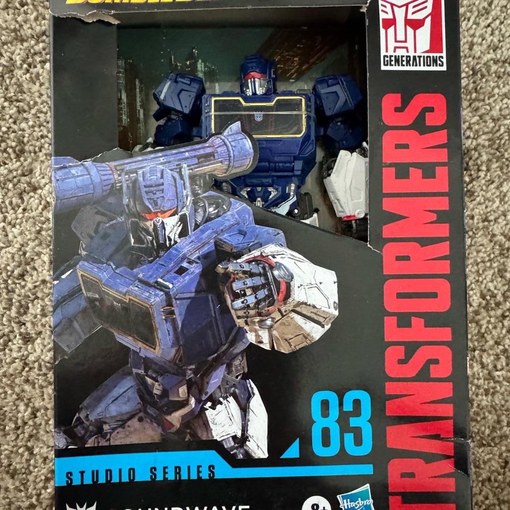 Transformers Studio Series 83 Soundwave Figure